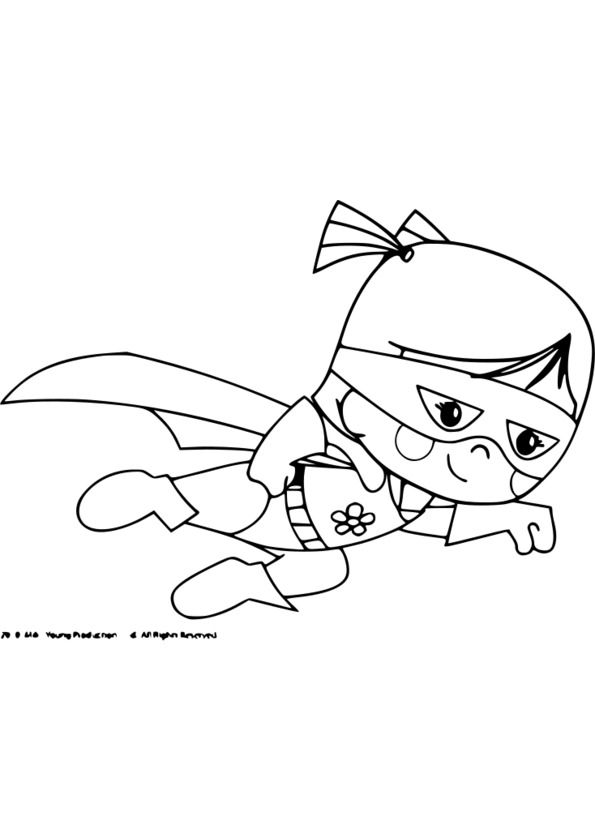 dessin super heros gratuit imprimer