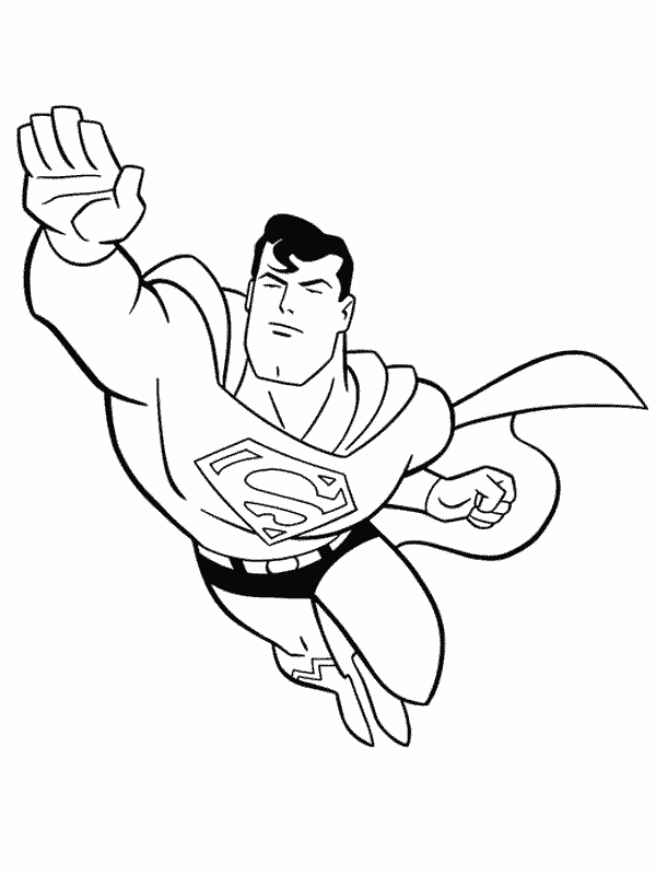 dessin de superman en ligne