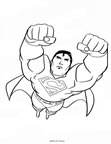 coloriage symbole superman