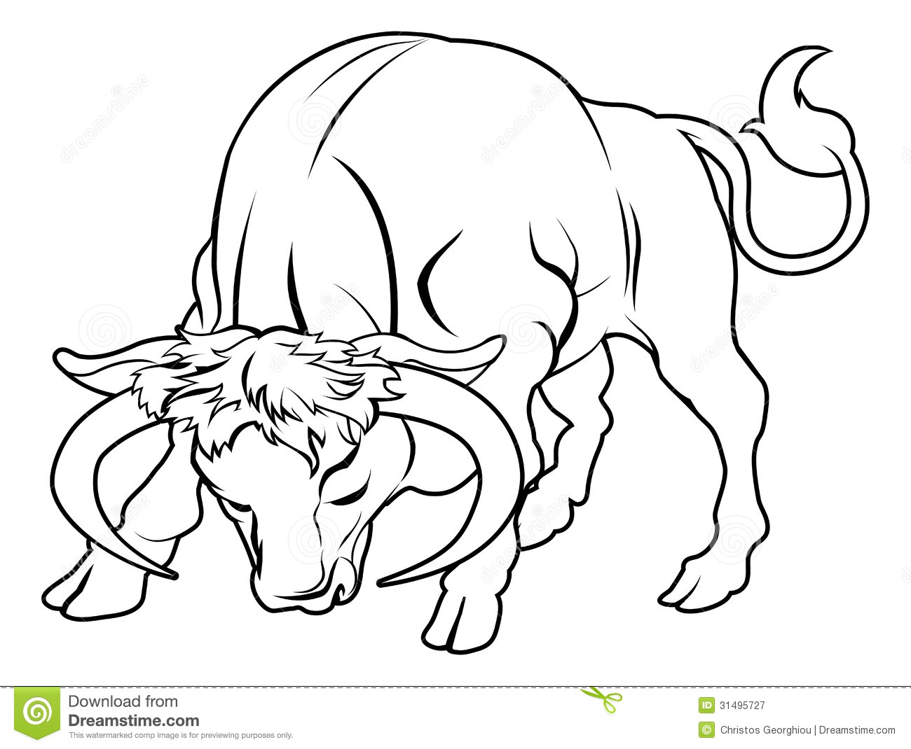 coloriage  dessiner taureau vache veau