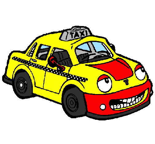 coloriage taxi