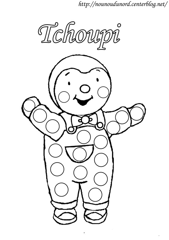 coloriage tchoupi a lecole