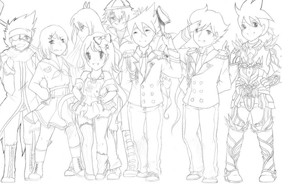 coloriage tenkai knights