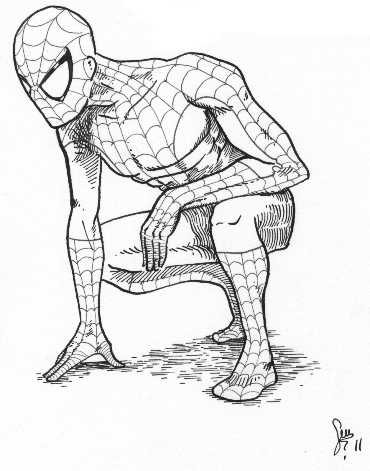 51 dessins de coloriage The Spectacular Spiderman à imprimer