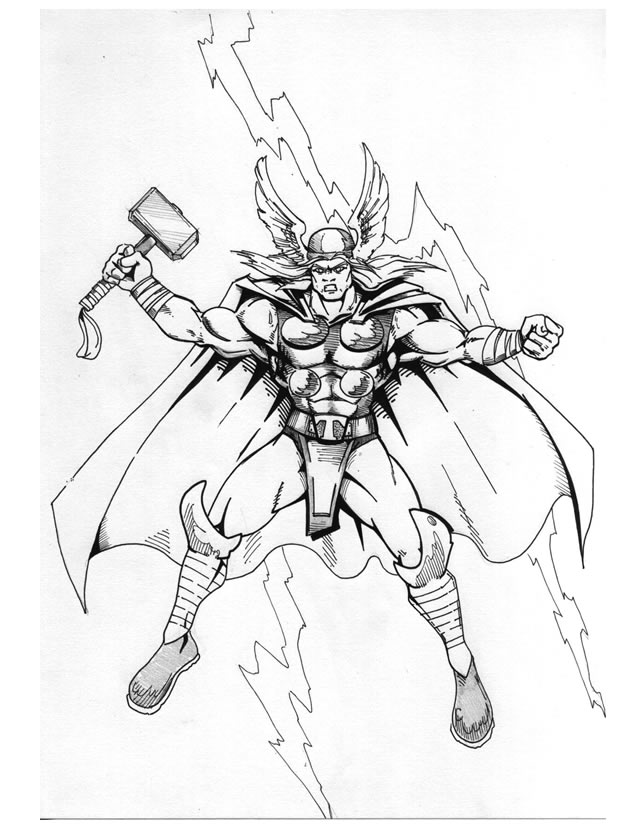 106 Dessins De Coloriage Thor A Imprimer 106 Dessins De Coloriage Thor A Imprimer