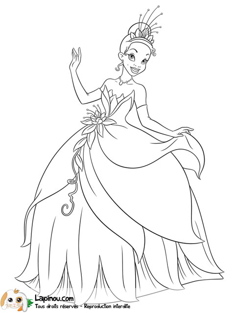 dessin tiana