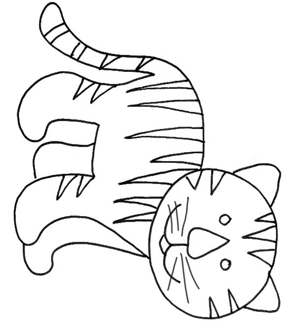 Coloriage A Dessiner Bebe Tigre A Imprimer Coloriage A Dessiner Bebe Tigre A Imprimer