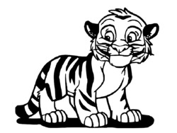 Coloriage A Dessiner Bebe Tigre A Imprimer Coloriage A Dessiner Bebe Tigre A Imprimer
