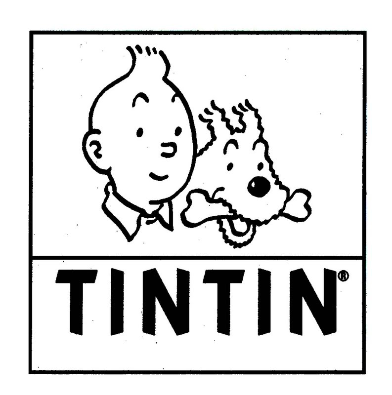 coloriage de tintin le film