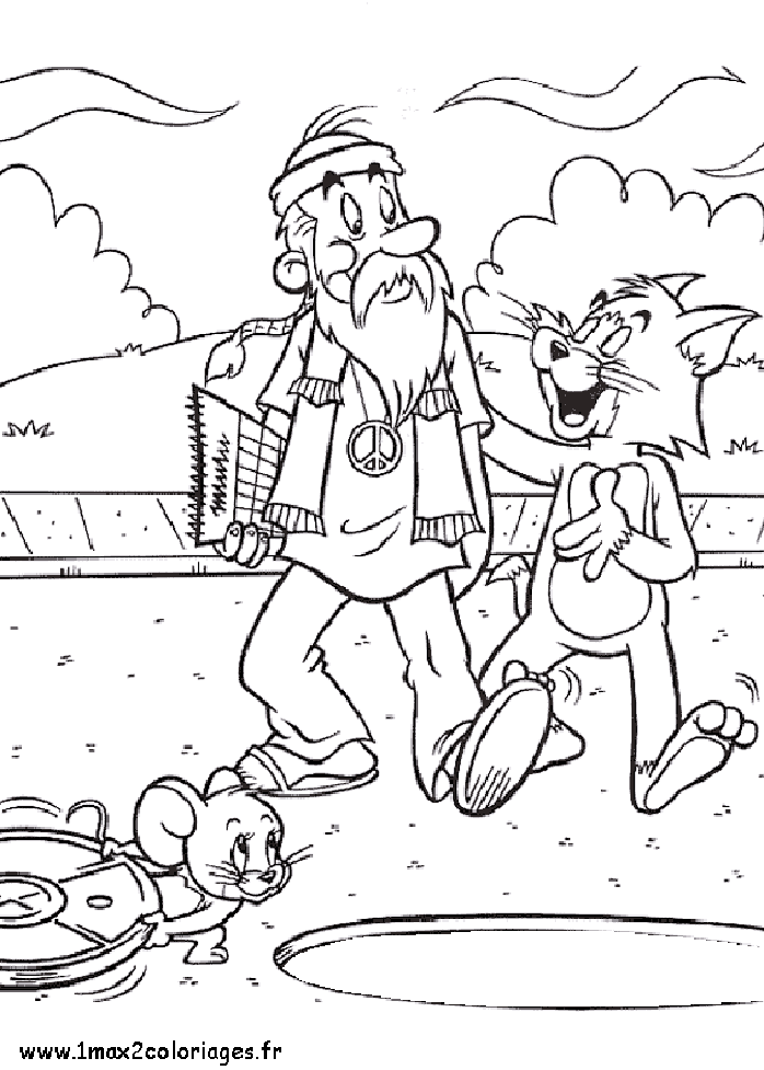 coloriages tom sawyer imprimer