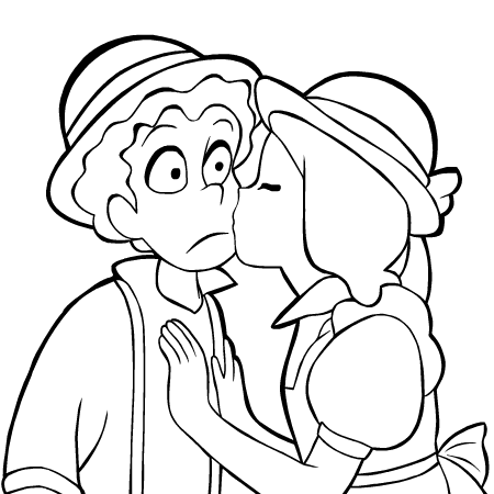 coloriage  imprimer tom sawyer