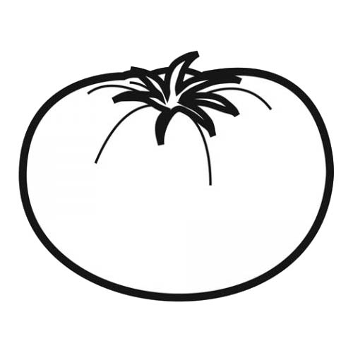 coloriage à dessiner tomate imprimer