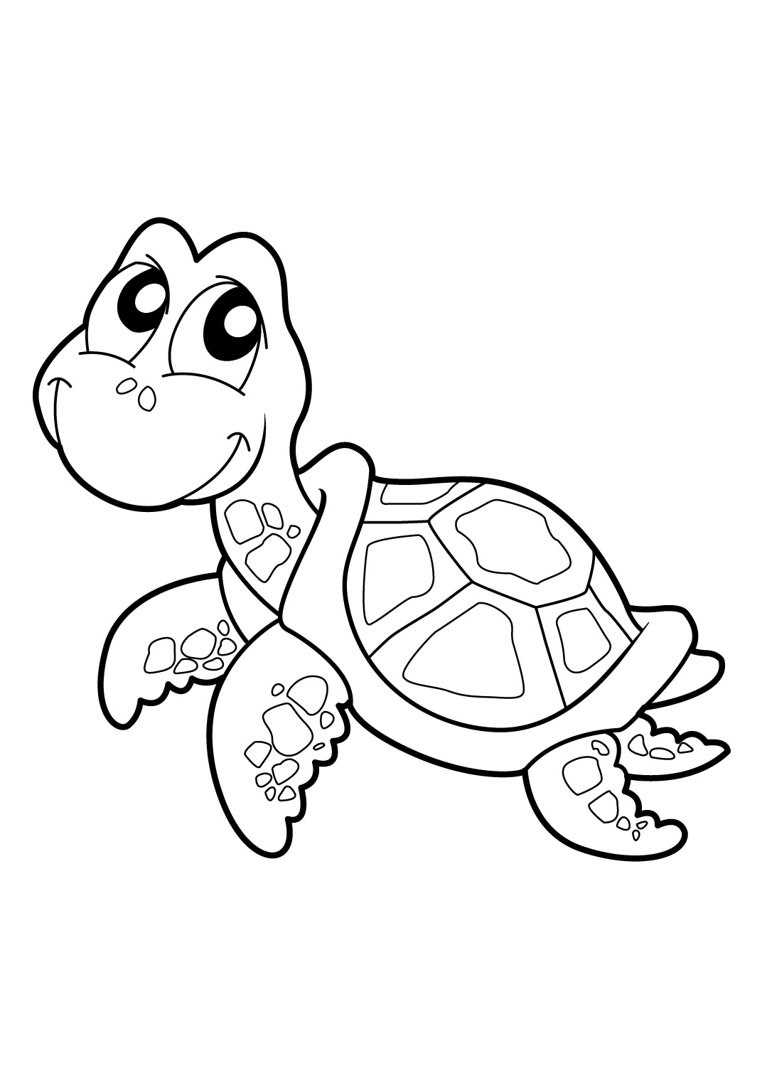 20 dessins de coloriage Tortue De Terre à imprimer