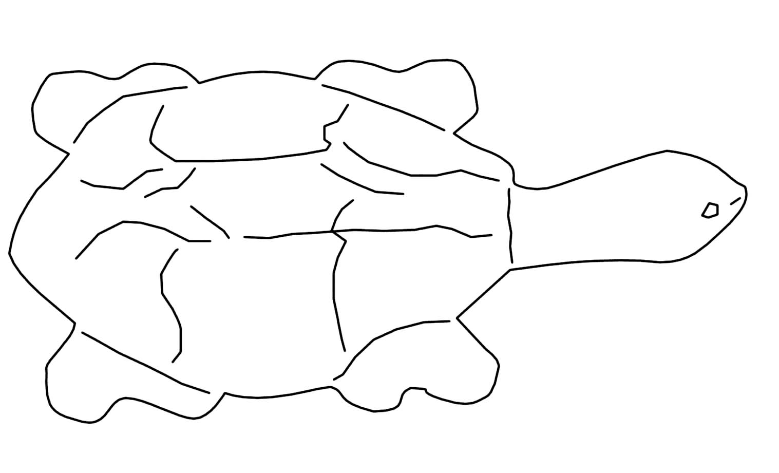 coloriage à dessiner de tortue de mer en ligne