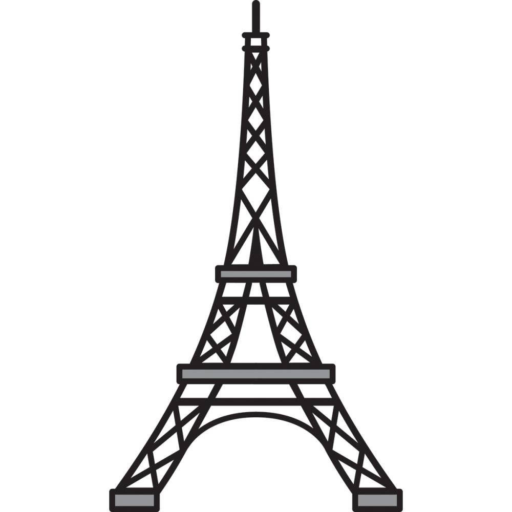 dessin tour eiffel maternelle