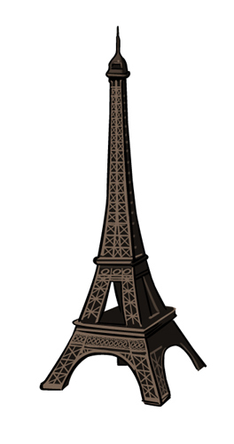 image tour eiffel coloriage à dessiner