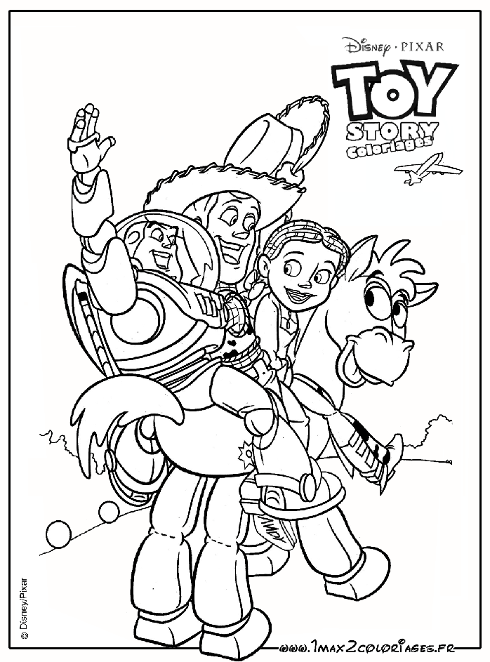 coloriage toy story 2