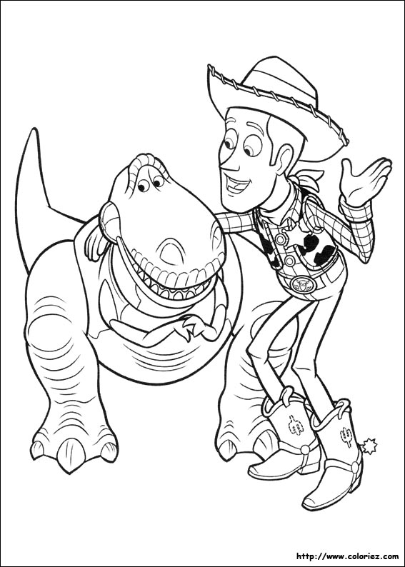 coloriage toy story 3 a imprimer gratuit