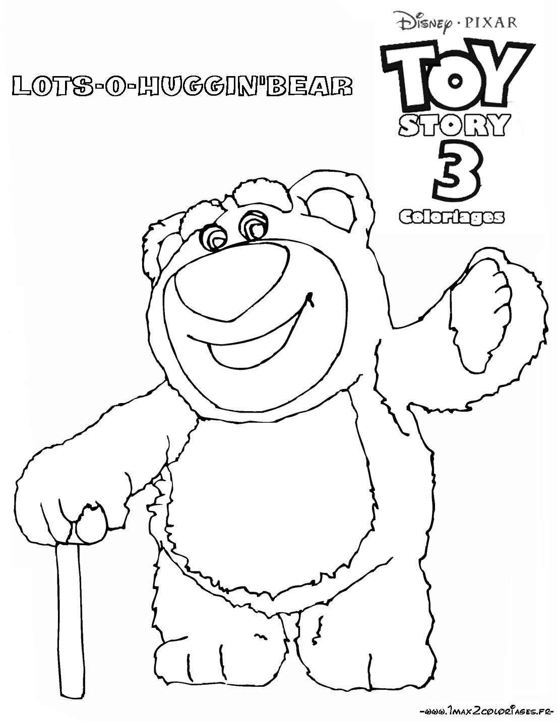 coloriage toy story 3