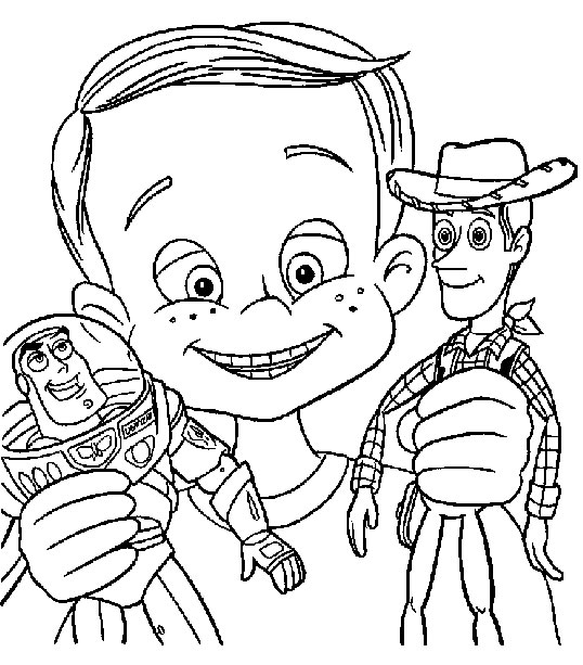 coloriage toy story