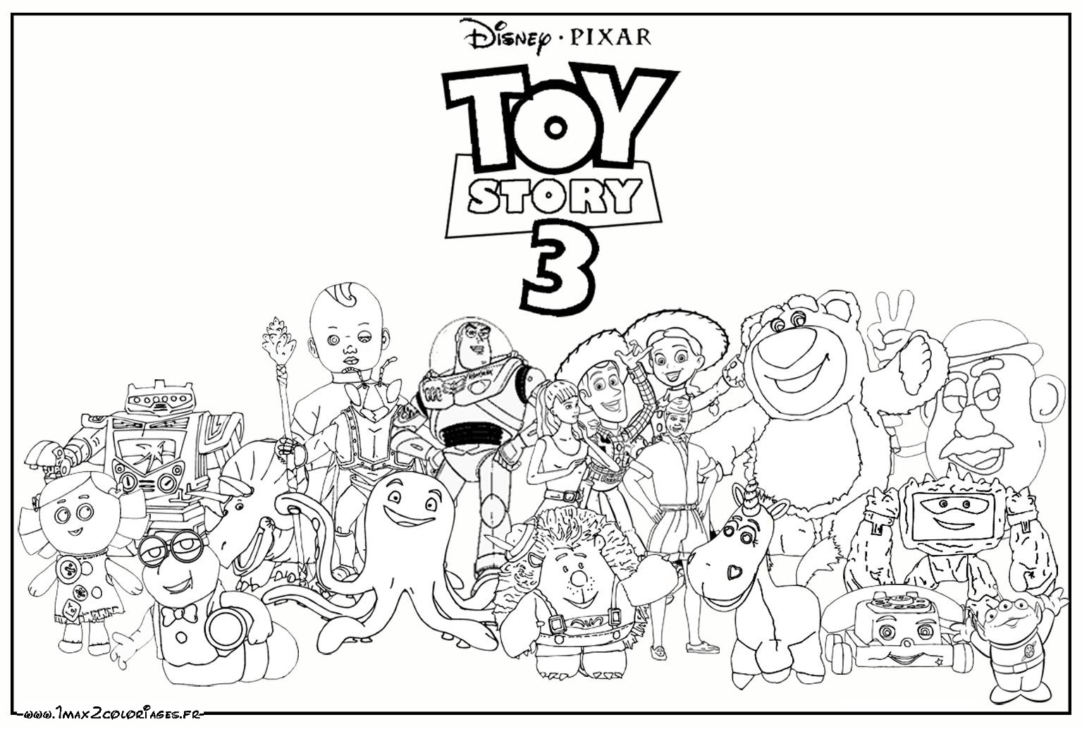 119 dessins de coloriage Toy Story imprimer coloriage toy stories a imprimer