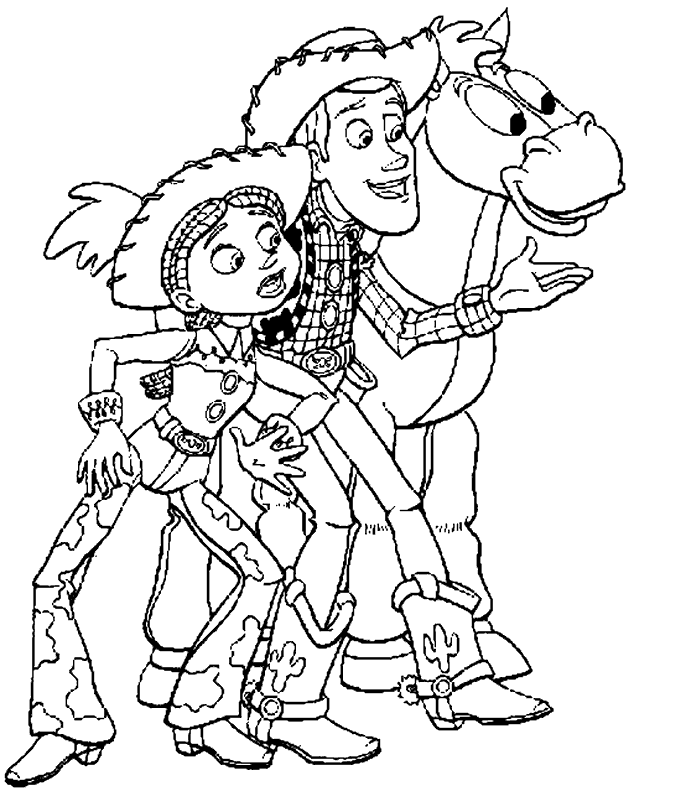 coloriage toy story 3 imprimer