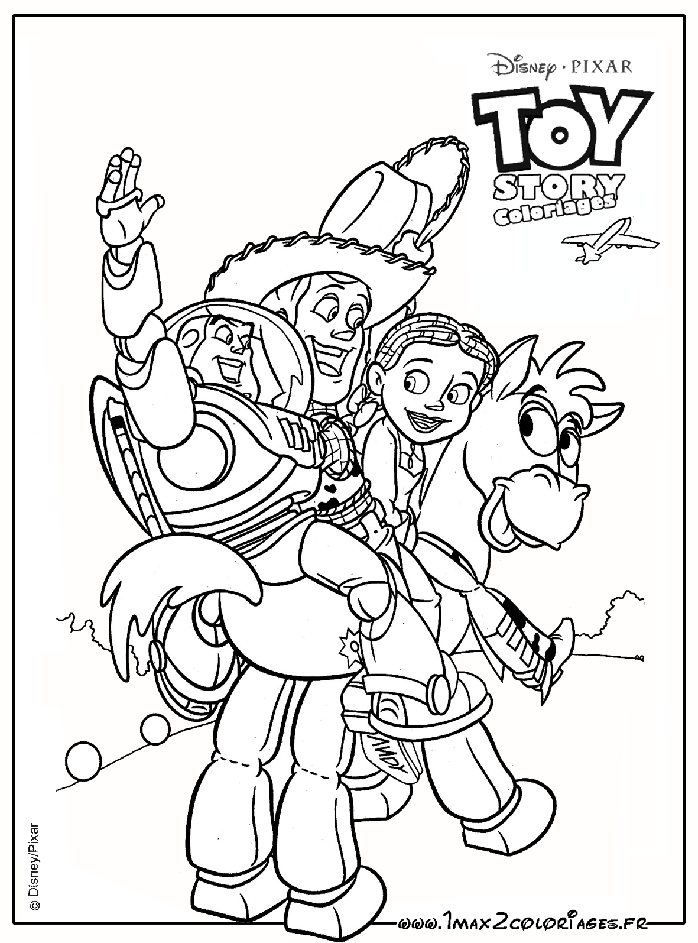 coloriage a dessiner sur ordinateur toy story