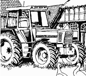 coloriage tracteur en ligne