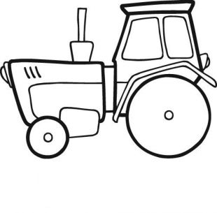 www.coloriage à dessiner tracteur tom