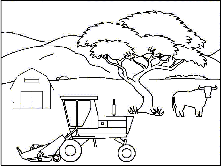 coloriage tracteur tfou