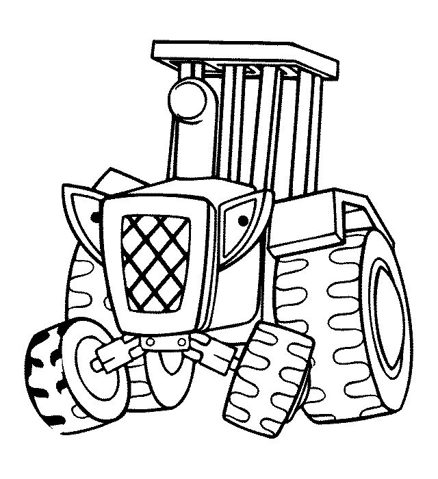 imprimer dessin tracteur tom