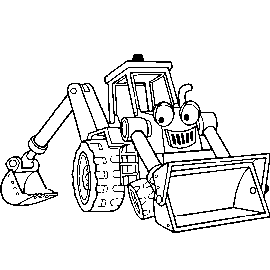 dessin à colorier gratuit tracteur agricole