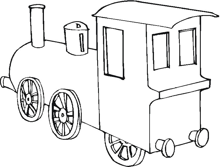 coloriage train de oui oui