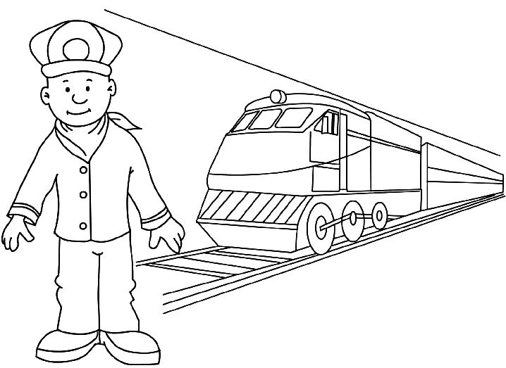 dessin train thomas