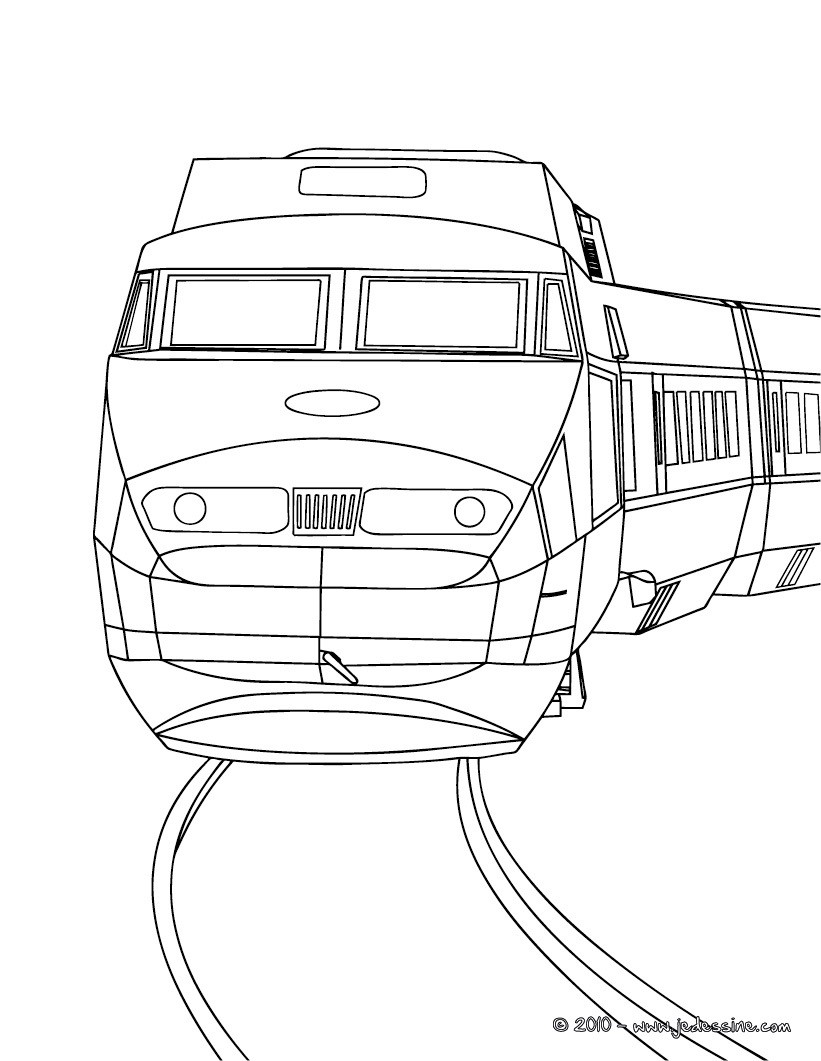 dessin train chuggington en ligne