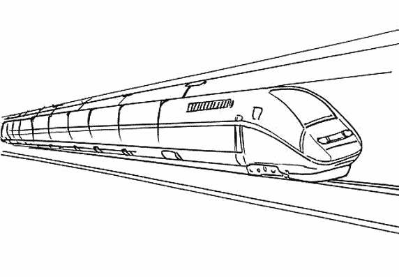 127 Dessins De Coloriage Train à Imprimer