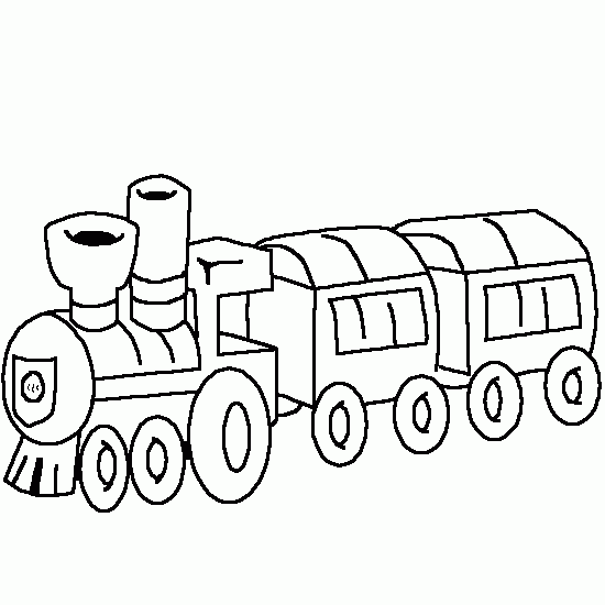 dessin train thomas imprimer