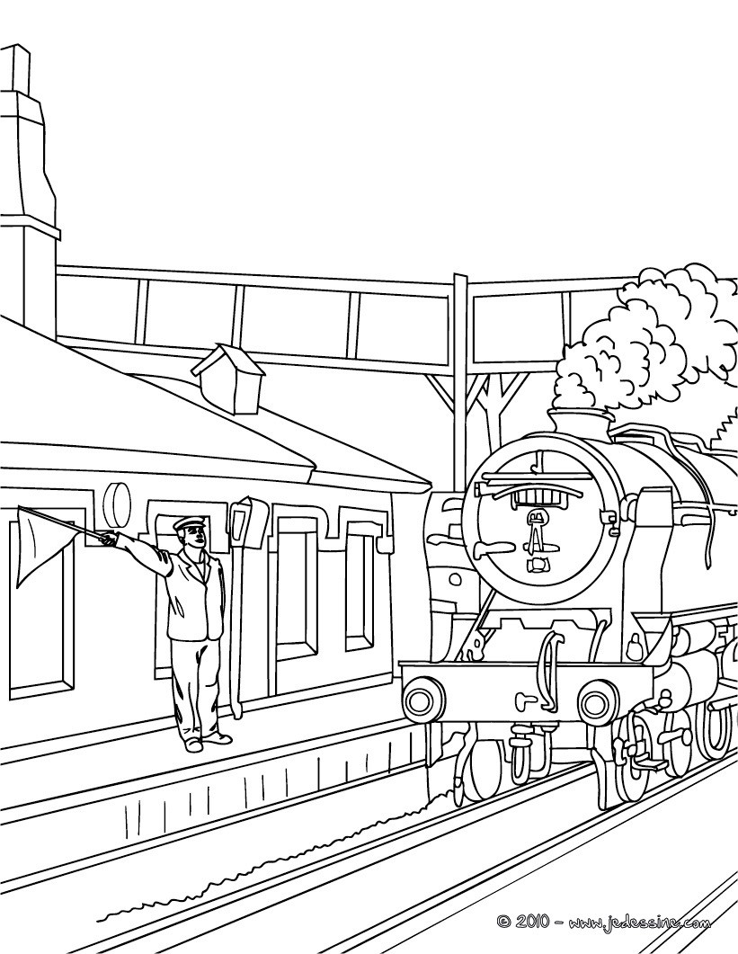 coloriage  dessiner a imprimer gratuit train thomas