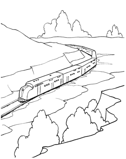 dessin vieux train