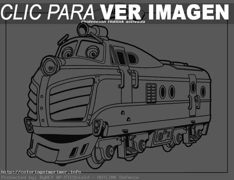 dessin  colorier  imprimer train gratuit