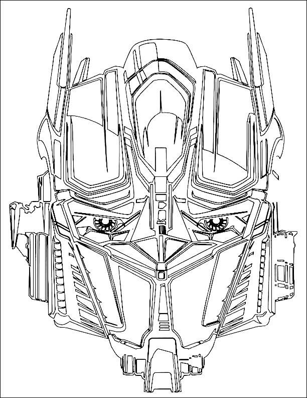 coloriage transformers