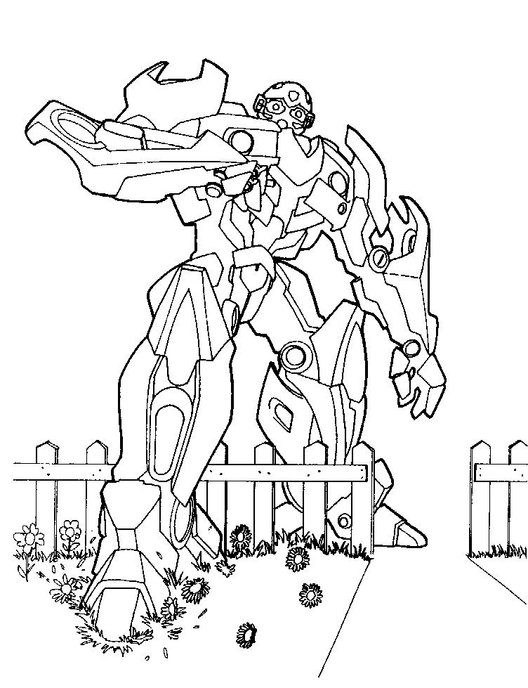 coloriage  dessiner en ligne transformers 2