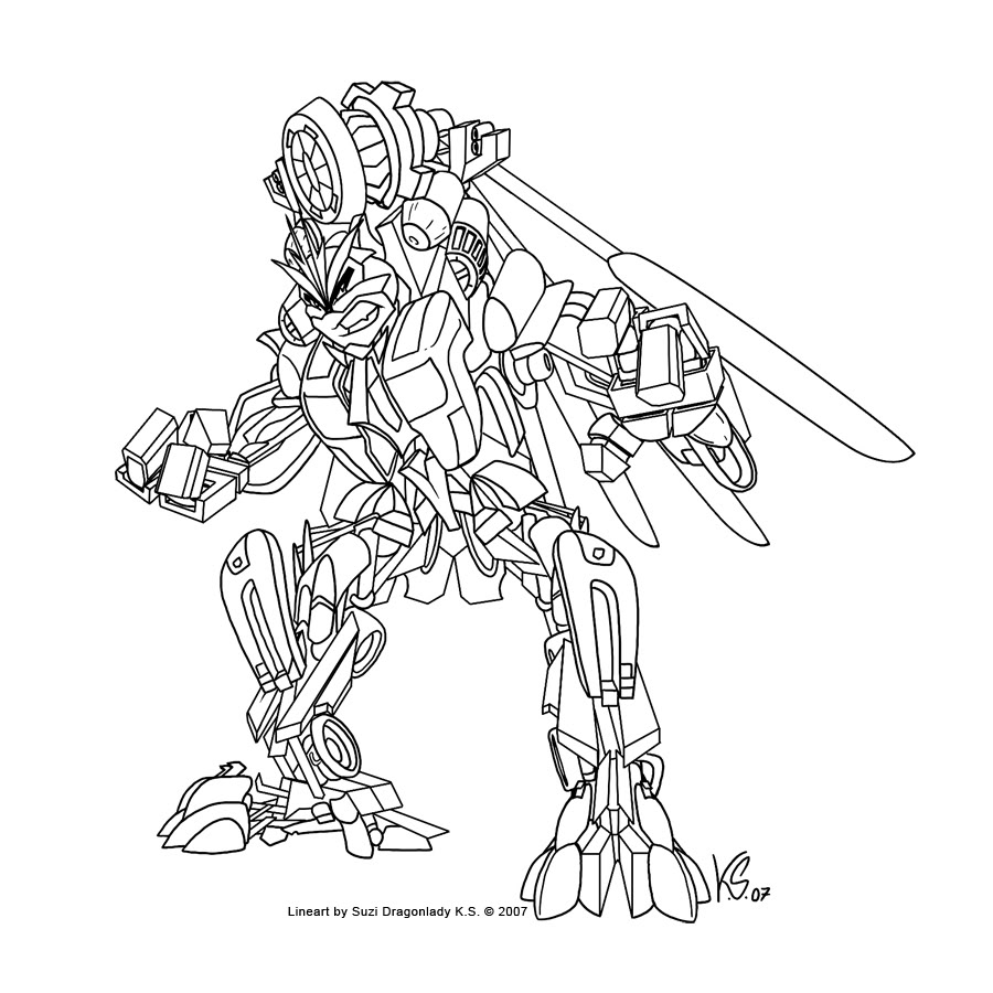 dessin transformers prime bumblebee