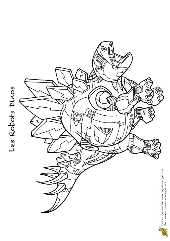 coloriage transformers dinosaure