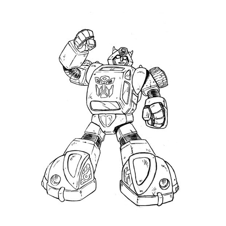 coloriage gratuit a imprimer optimus prime