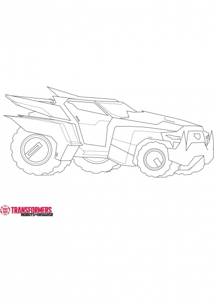 coloriage transformers robots in disguise