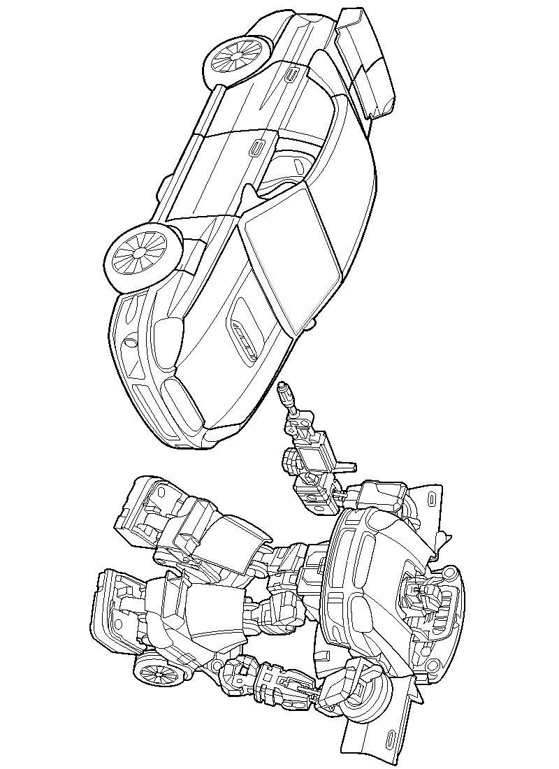 dessin transformers prime megatron