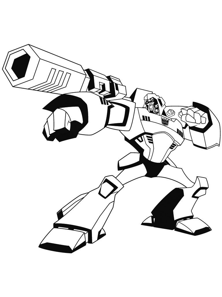 coloriage transformers prime