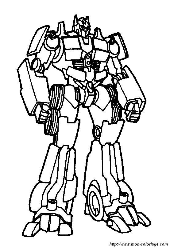 dessin  colorier magique transformers