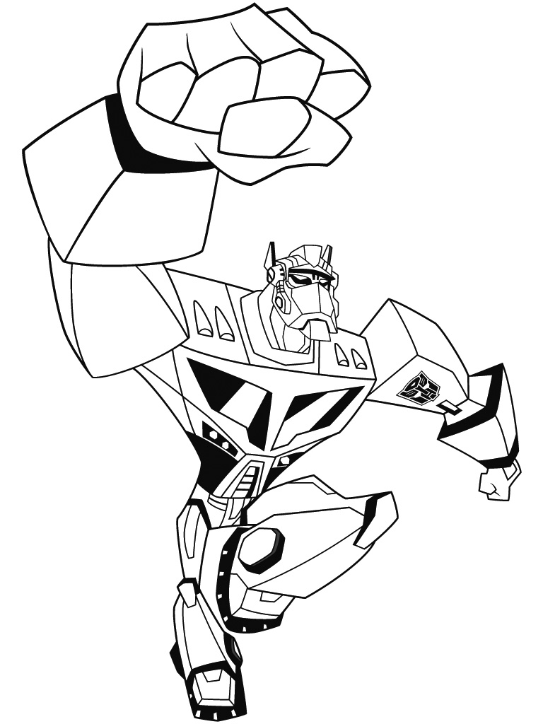 coloriage transformers